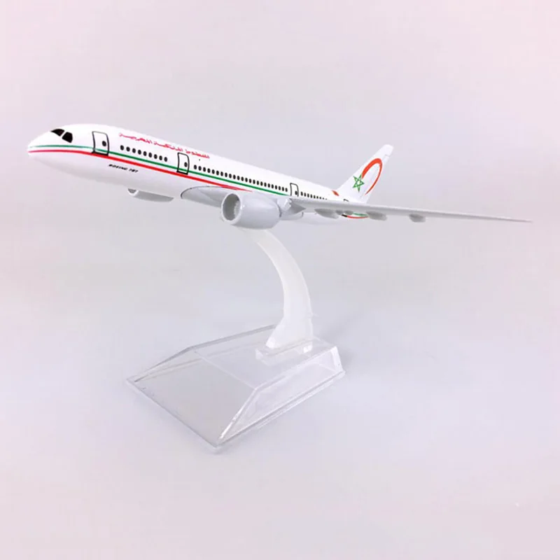 14 см 1:400 Boeing B787 800 модель Royal Air Moroccan airlines W база Airbus металлический сплав самолет