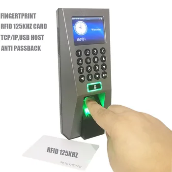 

F18 Fingerprint Access Control Fingerprint & 125khz RFID Door Access Control System Finger Door Lock Controller F18