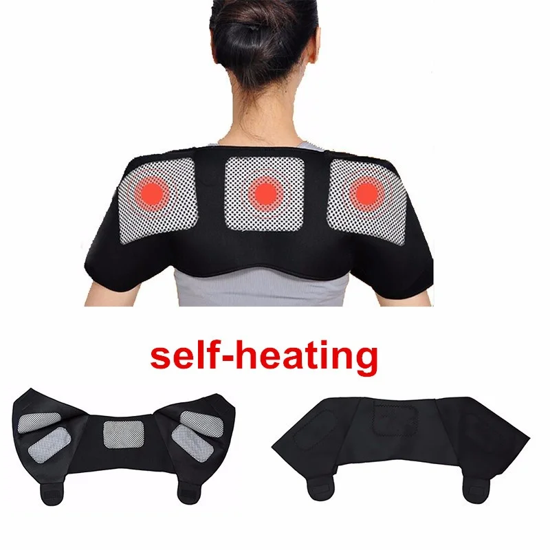 Tourmaline Infrared Self Heating Therapy Double Shoulder Pad