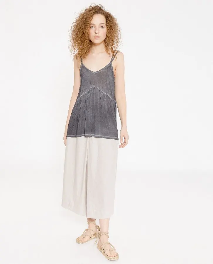 FRIDAY'S проекта Camiseta Tirantes купро Marron Gris. 14026 705 SS18|Футболки| |