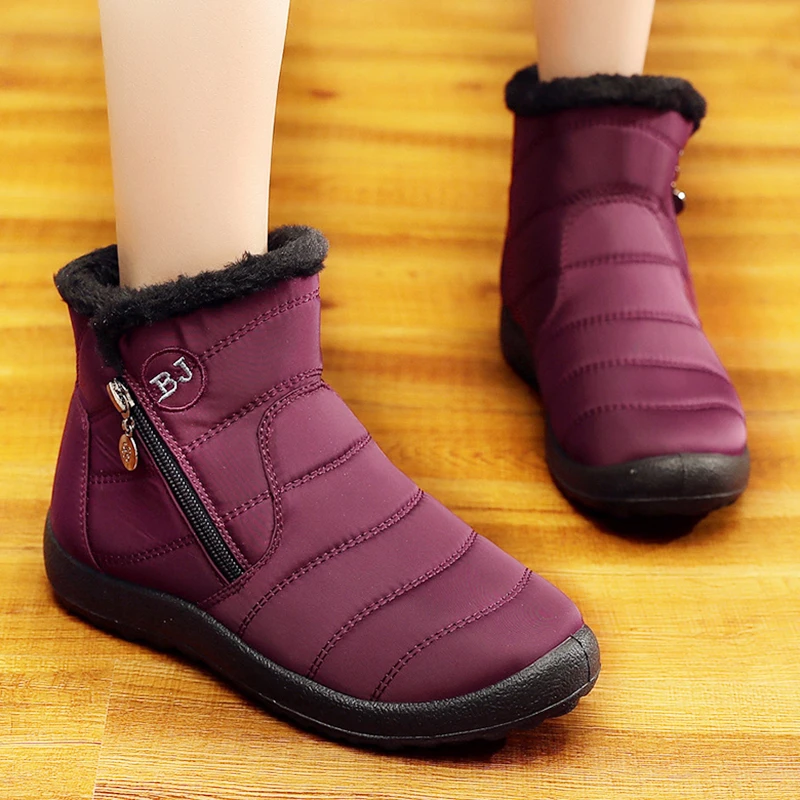 Women Boots Waterproof Snow Boots For Women Winter Shoes Plus Size ...