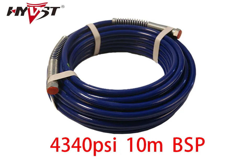 10m Wired high pressure hose 3/8" BSP 4340Psi, airless paint sprayer