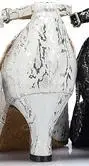 DILEECHI/Брендовые женские белые атласные леопардовые туфли для латинских танцев; ; вечерние туфли для сальсы на квадратном каблуке 8,5 см - Цвет: heel white 6cm
