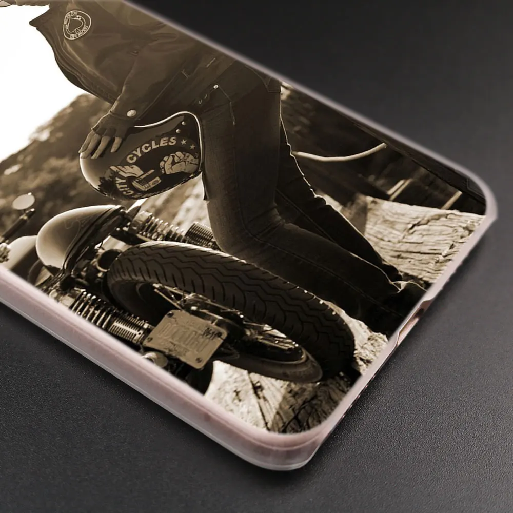 Классический мотоциклетный модный прозрачный чехол MLLSE для Huawei P30 P20 P10 P9 P8 Lite 2017 Pro