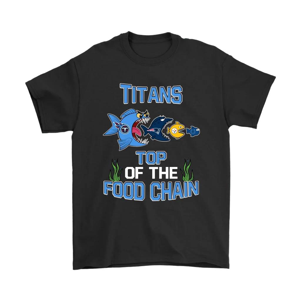 

TENNESSEE TITANS TOP OF THE FOOD CHAIN SHIRTS