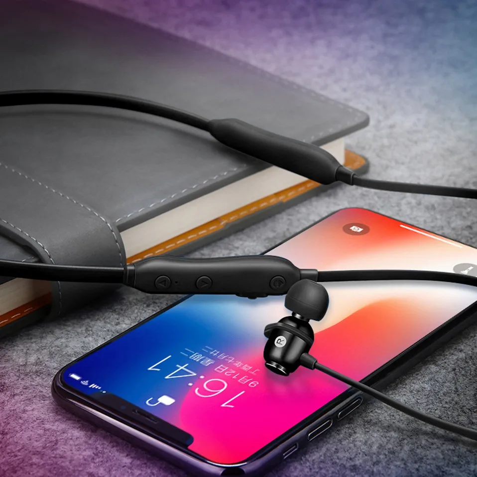 Bluetooth 5.0 Wireless Sports Earphones Running Headband For Man Bass HiFi Headphones with Microphone for Xiaomi Samsung iPhone  (9)