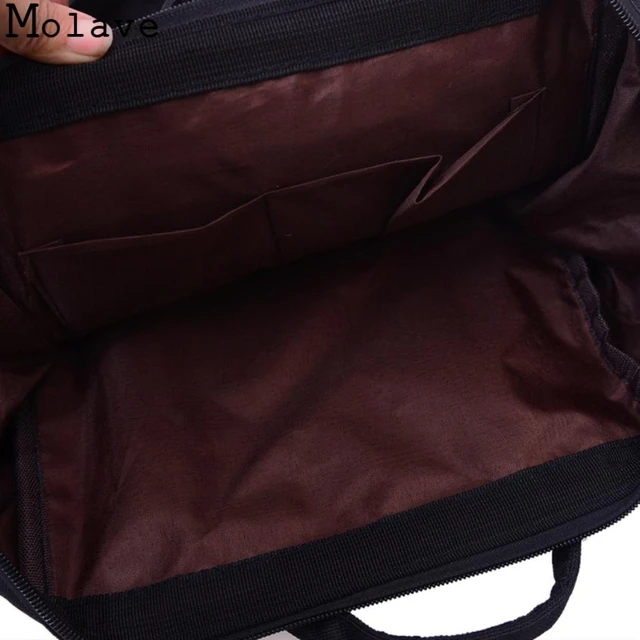 MOLAVE Backpack Unisex Solid Backpack School Travel Bag Double Shoulder Bag Zipper Bag Mochila Feminina school bags mujer Oct24