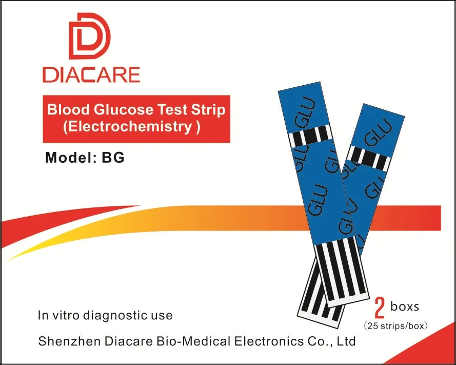 

Blood Glucose Test Strip for Guc-Check Multi-monitoring System Cholesterol Uric Acid Glucose meter