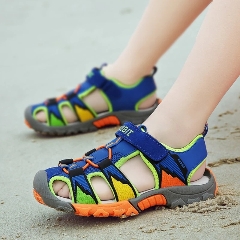 Enfants D Ete Sandales 19 Enfants Garcons En Caoutchouc Semelle Antiderapante Mode Sandales Enfant De Haute Qualite Plage Sandale Chaussures T16 58 Aliexpress