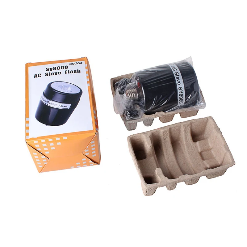 Godox SY8000 фотостудия стробосветильник свет E27 Винт AC Slave Flash Strobe Bulb 220V 110V|slave flash|ac slave