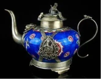 Искусство дизайн серебряная обезьяна дракон Феникс искусство аксессуары для