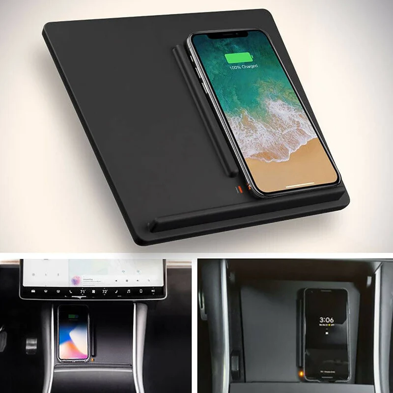 

Car Wireless Charger 10W Quick Charging Pad for Mobile Phone Auto Accessories YAN88