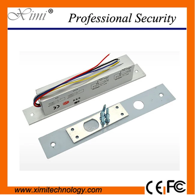 

Locked when energized low temperature 5 lines bolt lock with time delay for door lock access control system NC Electric Lock