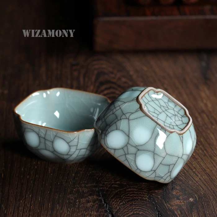 1PCSChinese Longquan Celadon фарфоровые кунг-фу КИТАЙСКИЕ чашки чайная чаша 40 мл, китайский чайник кофейная чашка высокого качества