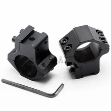 Тактическое крепление для прицела 2шт " дюйм 25,4 мм средний профиль кольца для 11 мм Пикатинни ласточкин хвост прицел рейка охотничий фонарик