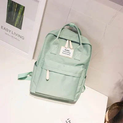 Бренд Большой модные Водонепроницаемый ноутбук рюкзак Для женщин школьные сумки дорожные Повседневное плечо портфель Mochila женский многофункциональный рюкзак женский рюкзак школьный - Цвет: green