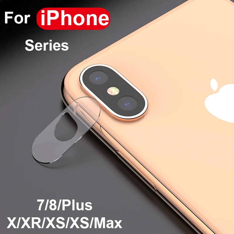 GerTong Новинка для iPhone 10 X XS MAX 8 7 Plus закаленное стекло защитный объектив камеры