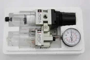 

AC2010-01 1/8PTSMC manual drain type air filterSNS pneumatic components gas source processor two joint oil-water separator