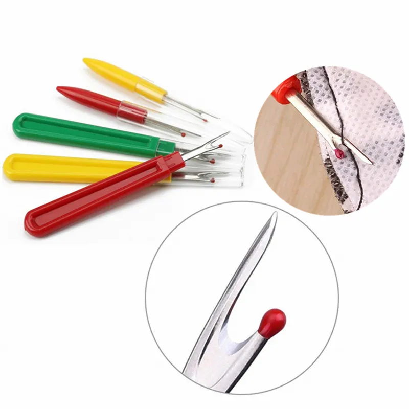 8pcs Thread Cutter Seam Ripper Stitch Unpicker Sewing Tools Plastic Handle  Craft Tool Sewing Accessoriess (4