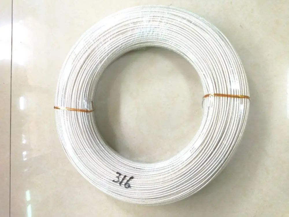 1 Катушка белый 200 м RF коаксиальный кабель 50 Ом M17/113 RG316 одноэкранированный