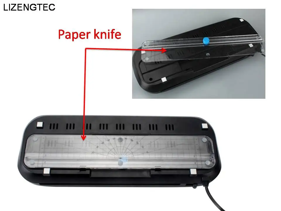 shipping lizengtec офисные кресла для горячих и холодных с триммер для бумаги роликовый ламинатор для A4 Бумага для документов