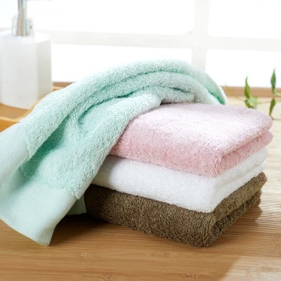 

34*76cm 100% Solid Color Towel New Arrival Cotton Absorbent Antibacterial Soft Comfortable Top Grade Men Women Family Hand Towel