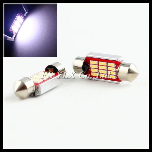 

Festoon LED Interior Light Can bus C5W 12SMD 4014 36mm LED Door side Light Bulb LED Festoon Interior Dome Reading Map Light Lamp