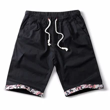 Летние мужские пляжные шорты брендовые быстросохнущие дышащие брюки хлопковые шорты в стиле кэжуал верхняя одежда мужская одежда размер XXL 6XL 7XL 8XL