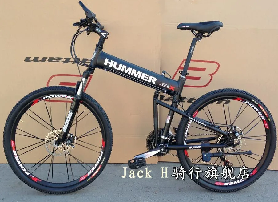 26 дюймов алюминиевая рама складной велосипед горный велосипед 21 скорость дисковые тормоза высокий человек MTB велосипед 4 цвета на выбор