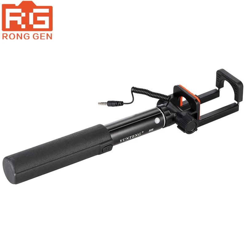 

Yunteng 808 Wired Mini Extendable Selfie Stick Monopod Self-Timer Rotatable Pole For iPhone Samsung Smartphone Vs 188 1288
