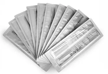 

200 pcs Non-disposable Acupuncture Needles Silver plated Needles 0.4*13/25/40/50/60/75mm