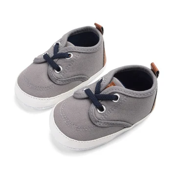 

Baby Boy Shoes Newborn Canvas Casual Cross Tied Baby Boy Shoes First walkers Cotton Soft Boy Shoes Prewalker