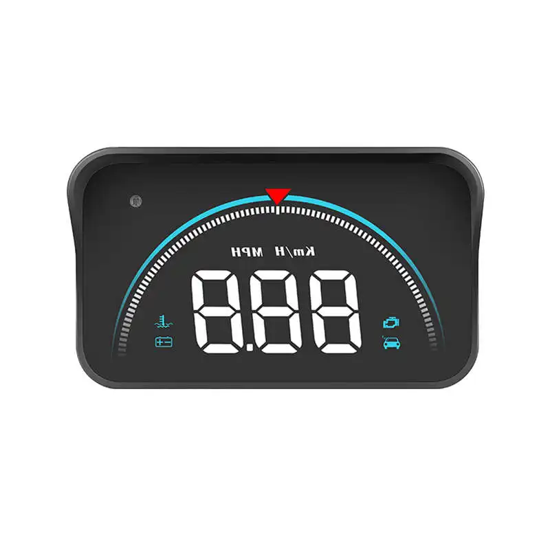 

3.5inch Universal Car Head Up Display Hud Obd Ii Obd2 Mph/ Km/H Speeding Warning Digital Speedometer Display Fuel Consumption