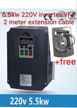 

220v 5.5kw Inverter / VFD1HP or 3HP Input 3HP Output CNC spindle Driver spindle speed control