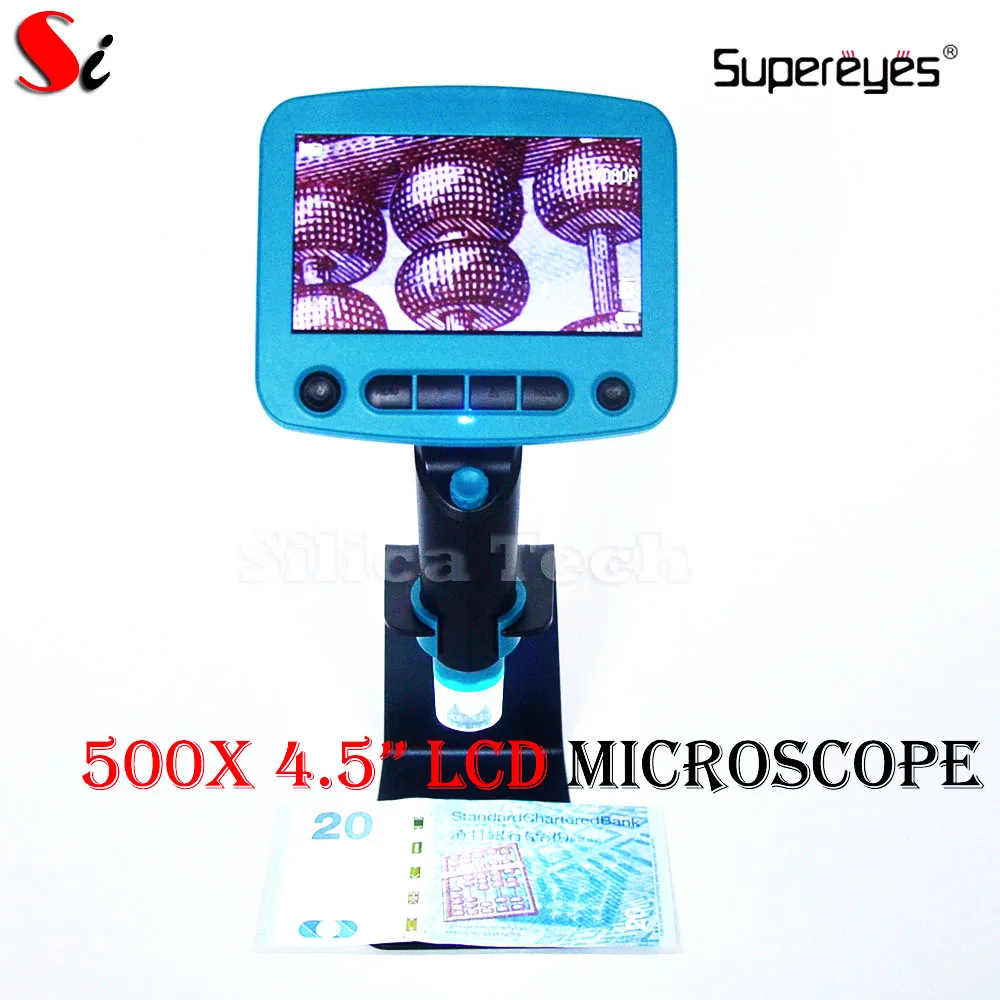 

PZ02 Handheld Microscope 500X 4.3" LCD