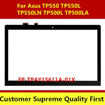 

15.6" FP-TPAY15611A-01X TOP15I97 V1.0 Touch Screen Touch Panel Digitizer Glass with frame For Asus TP500 TP500L TP500LN