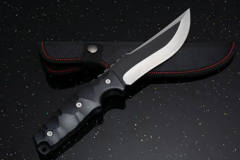 VOLTRON JL-01 охотничий нож с фиксированным лезвием, походный тактический нож для выживания, 58Hrc 5cr15mov сталь, ручка из стекловолокна с оболочкой
