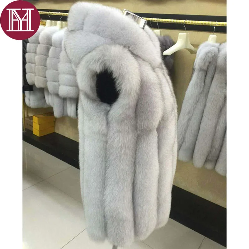 Best 2018 New Winter women real fox fur vest with hood lady fashion natural fox fur coat brand natural fur gilet customized 4