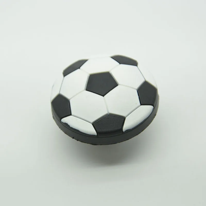 

Single hole soccer football furniture handle pull knob soft handle for doors cabinets drawer kid soft knob