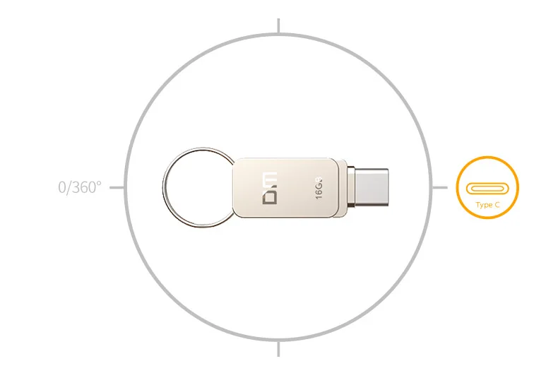 DM PD059 16 ГБ 32 ГБ 64 г USB-C Тип-C OTG USB 3.0 Flash Drive Смартфон памяти mini usb stick