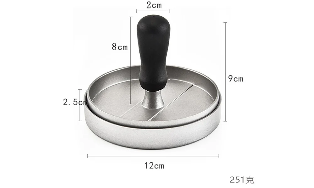 Portable Meatloaf Mold Meat Presser