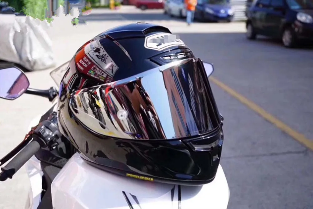 9 Colors Gold Iridium Motorcycle Full Face Helmet Visor Lens case for SHOEI X14 X-14 Z7 CWR-1 NXR RF-1200 X-Spirit 3 Visor Mask