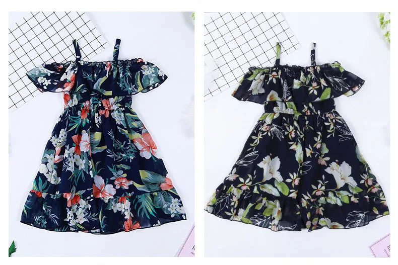Holiday Kids Dresses For Girls 2019 Clothes Chiffon Summer Printed Floral Dress Girl 10 12 13 4 6 8 Years Baby Children Clothing  4 5 6 7 8 9 10 11 12 13 14 15 years little big kids party short sleeve toddlers dress (4).jpg