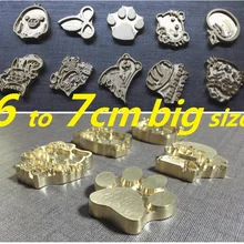 Изготовленный на заказ логотип, горячая латунная штамповка, железная форма для сжигания торта, персонализированная форма для нагрева на дереве/коже, league DIY подарок, 700 логотип 6-7 см