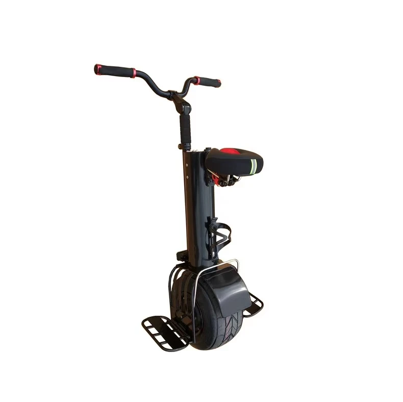 Электрический скутер Daibot, сиденье 500 Вт, Одноколесный самобалансирующийся скутер, 60 в, портативный умный электрический Моноцикл, скутер с рулем - Цвет: As picture