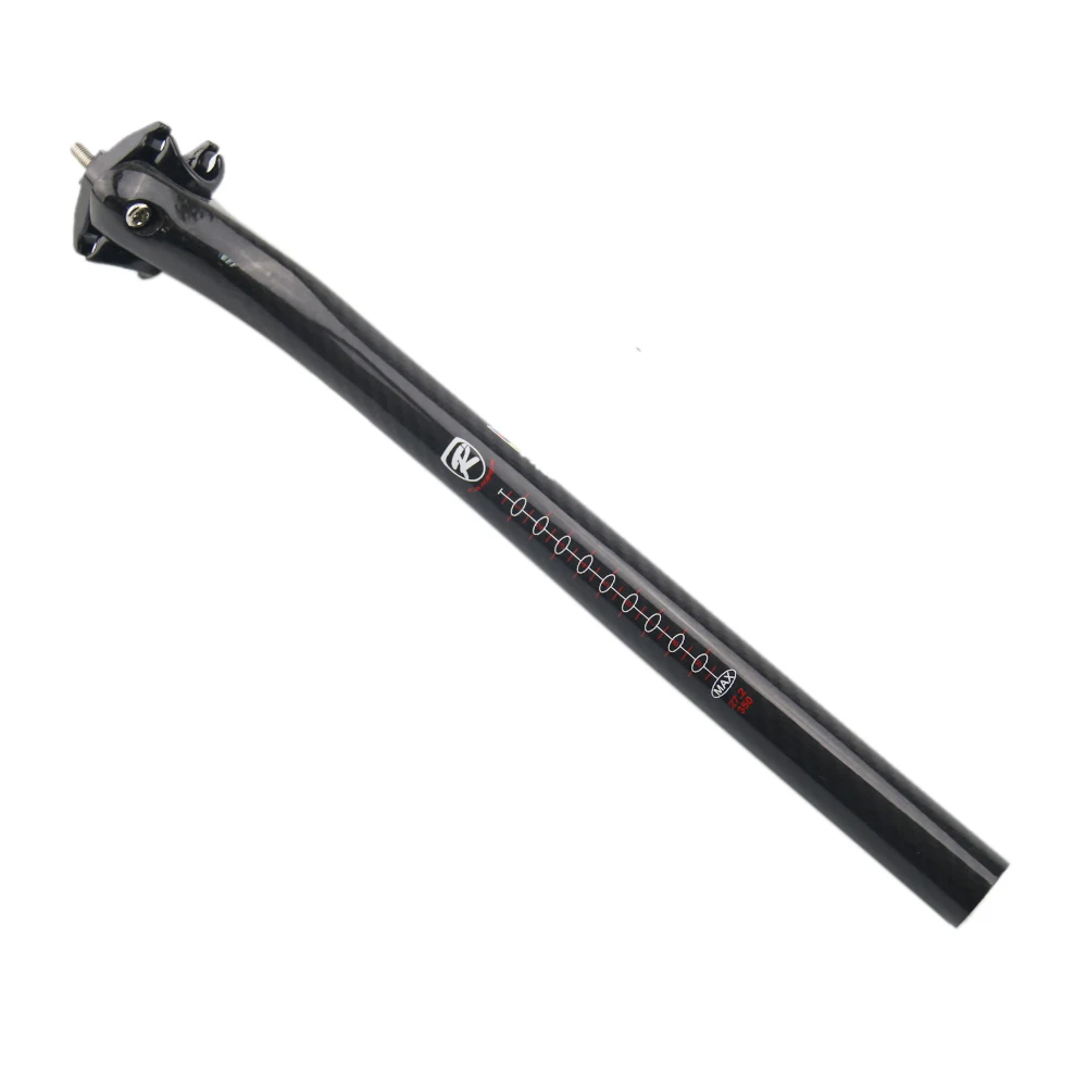 RXL SL BicycleSeat Post Carbon MTB  27.230.831.6mm 3K Glossy 350400mm Black Ultralight Full Carbon Fibre Bike Seatpost 25 (2)