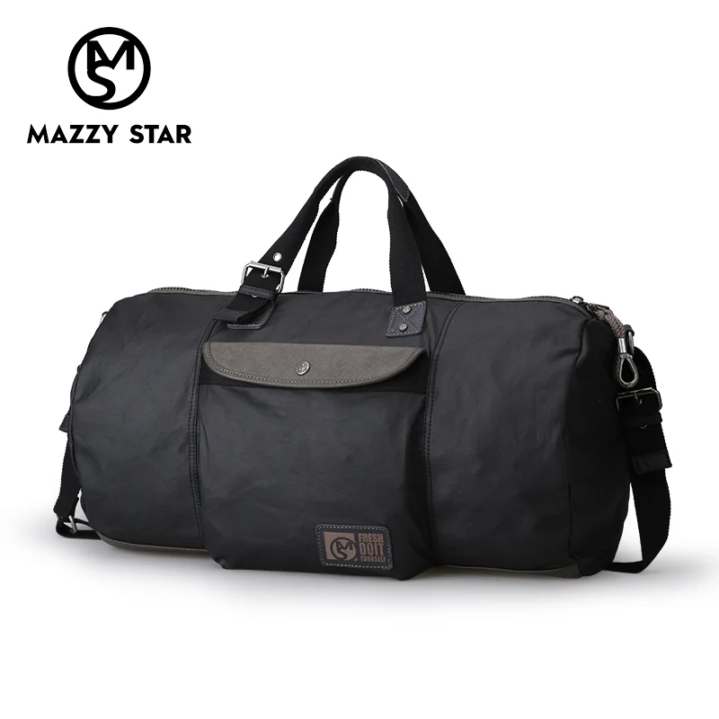 

Fashion Large-capacity Rravel Bag Men's Shoulder Slung Bag Handbag Travel Bag Water Repellent Canvas Bag MS_090