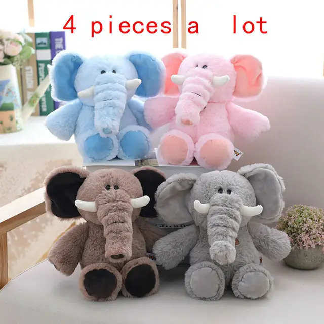 30 cm Elephant Soft Plush Toy Stuffed Animal Elephant Baby Appease