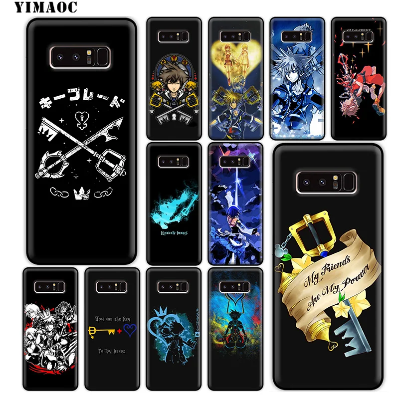 Мягкий силиконовый чехол YIMAOC Kingdom Hearts для samsung Galaxy S10 S10e S9 S8 Plus S7 S6 Edge J6 |
