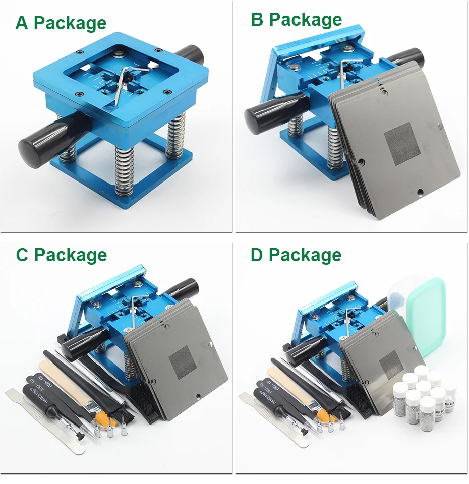 Приспособления BGA 90x90 станция BGA реболлинг BGA Сик олова шаблон для ноутбука Gameconsole 10 штук трафарет поможет паяльной пасты